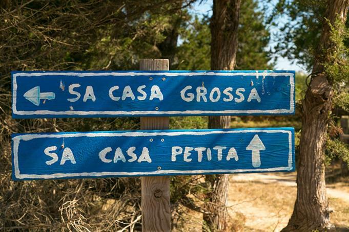 Ca Na Maria Teueta Apartman San Ferrán de ses Roques Kültér fotó